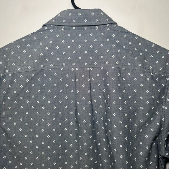 Original Penguin Heritage Slim Fit Button Up Shirt Mens Size S Small Blue Floral - Picture 9 of 9